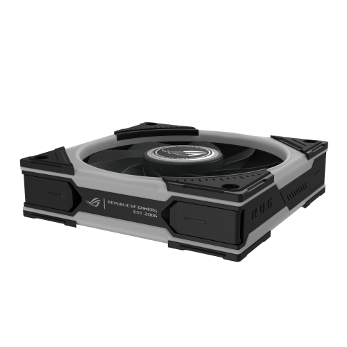 ASUS ROG Eurux GR120 ARGB Reverse Fan Triple Pack Negro, Blanco ASUS ROG Eurux GR120 ARGB Reverse Fan Triple Pack Negro, Blanco