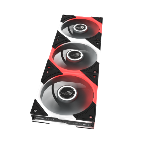 ASUS ROG Eurux GR120 ARGB Reverse Fan Triple Pack Negro, Blanco ASUS ROG Eurux GR120 ARGB Reverse Fan Triple Pack Negro, Blanco