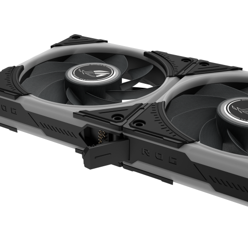 ASUS ROG Eurux GR120 ARGB Reverse Fan Triple Pack Negro, Blanco ASUS ROG Eurux GR120 ARGB Reverse Fan Triple Pack Negro, Blanco