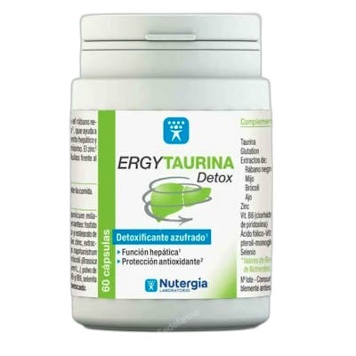 Nutergia Ergytaurina Detox 60 cápsulas