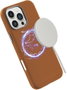 eSTUFF Funda iPhone 16 Pro INFINITE VENICE - Cuero Reciclado Marrón, Compatible MagSafe, Protección 1.2m