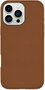 eSTUFF Funda iPhone 16 Pro INFINITE VENICE - Cuero Reciclado Marrón, Compatible MagSafe, Protección 1.2m