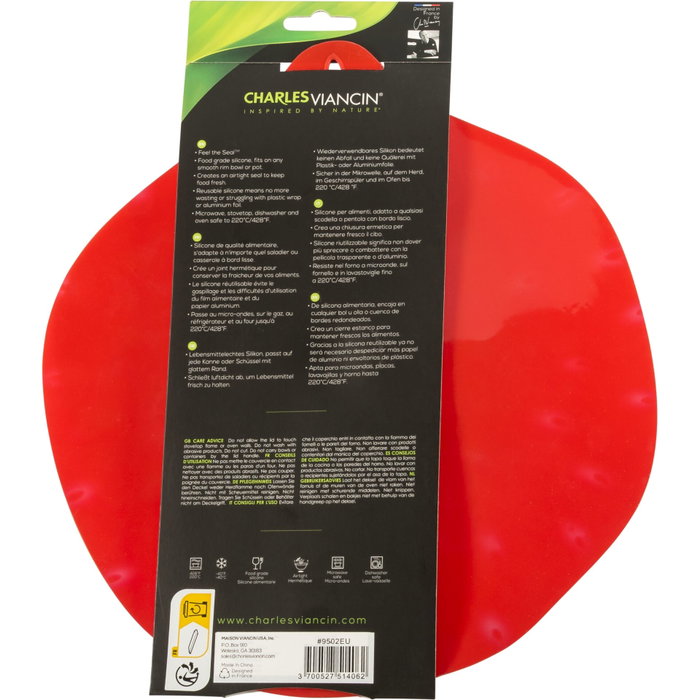 Charles Viancin BERRIES Tapa de silicona 23 cm rojo Charles Viancin BERRIES Tapa de silicona 23 cm rojo