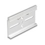 DeLOCK Clip de Montaje de Aluminio para Carril DIN 67146, 80 x 47.8 x 7.5 mm, Plata