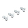DeLOCK Clip de Montaje de Aluminio para Carril DIN 67146, 80 x 47.8 x 7.5 mm, Plata