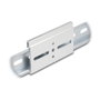 DeLOCK Clip de Montaje de Aluminio para Carril DIN 67146, 80 x 47.8 x 7.5 mm, Plata