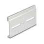 DeLOCK Clip de Montaje de Aluminio para Carril DIN 67146, 80 x 47.8 x 7.5 mm, Plata