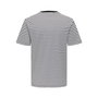 Camiseta de Manga Corta Hombre Only & Sons Onsdawson Reg Stripe Negro L