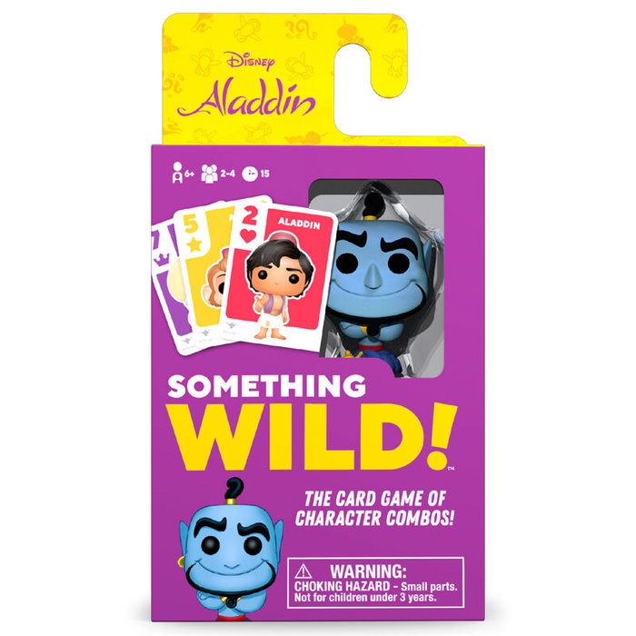 Funko Juego Cartas Something Wild! Aladdin Disney Alemán / Español / Italiano