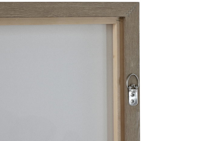 DKD Home Decor Set de 3 Cuadros Enmarcados Palmeras 60x4x120 cm