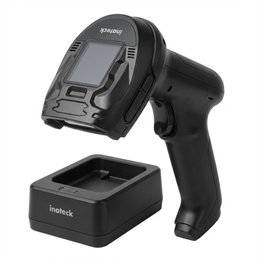 inateck Barcodescanner Pro8 Negro con estación de transferencia de datos
