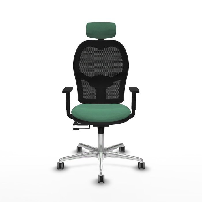 PIQUERAS Y CRESPO Silla de oficina Jorquera Verde esmeralda y Negro PIQUERAS Y CRESPO Silla de oficina Jorquera Verde esmeralda y Negro