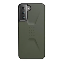 Urban Armor Gear Civilian Series Funda Protectora Samsung Galaxy S21 Plus 5G - 17 cm (6.7") Resistente a Caídas y Golpes Color Oliva