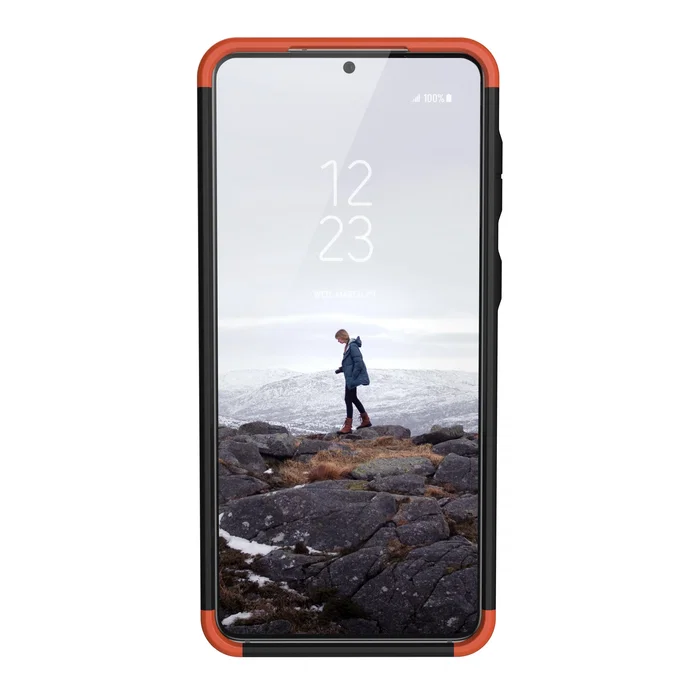 Urban Armor Gear Civilian Series Funda Protectora Samsung Galaxy S21 Plus 5G - 17 cm (6.7") Resistente a Caídas y Golpes Color Oliva