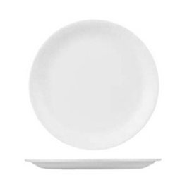 Steelite Plato Llano Coupe 25 cm, Vitro Porcelana, Vajilla, Taste (Set de 24)