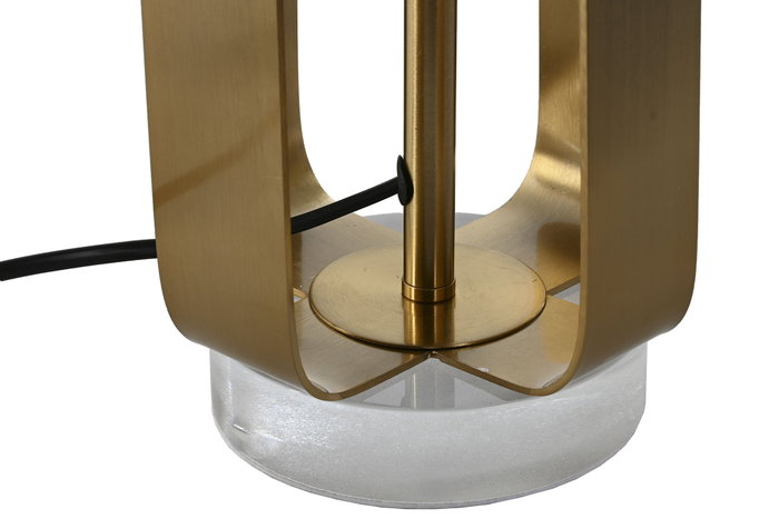 DKD Home Decor Lámpara de Sobremesa Hierro y Acrílico Dorado/Blanco DKD Home Decor Lámpara de Sobremesa Hierro y Acrílico Dorado/Blanco