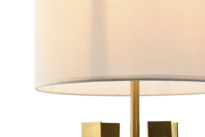 DKD Home Decor Lámpara de Sobremesa Hierro y Acrílico Dorado/Blanco DKD Home Decor Lámpara de Sobremesa Hierro y Acrílico Dorado/Blanco