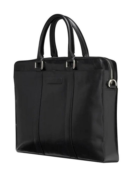 dbramante1928 Nordborg Bolso de Piel para Portátil 15" Hunter Dark con Correa Ajustable y Compartimentos Organizadores dbramante1928 Nordborg Bolso de Piel para Portátil 15" Hunter Dark con Correa Ajustable y Compartimentos Organizadores