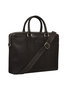 dbramante1928 Nordborg Bolso de Piel para Portátil 15" Hunter Dark con Correa Ajustable y Compartimentos Organizadores