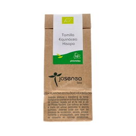 JOSENEA Tomillo Echinacea Hisopo Bolsa 10 Sobres Infusión para el Invierno