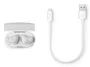 Philips TAT2139WT/00 Auriculares Inalámbricos Intraurales Bluetooth 5.3 Blanco con Estuche de Carga, Autonomía 28h, Resistente al Agua IPX4