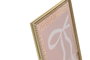 DKD Home Decor Marco de Fotos 13x18 Cristal y Metal Rosa
