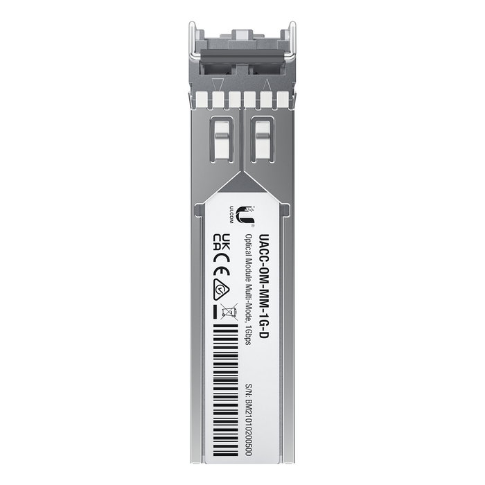 Ubiquiti UACC-OM-MM-1G-D-2 Transceptor SFP Multimodo 1.25 Gbps, 2 unidades Ubiquiti UACC-OM-MM-1G-D-2 Transceptor SFP Multimodo 1.25 Gbps, 2 unidades