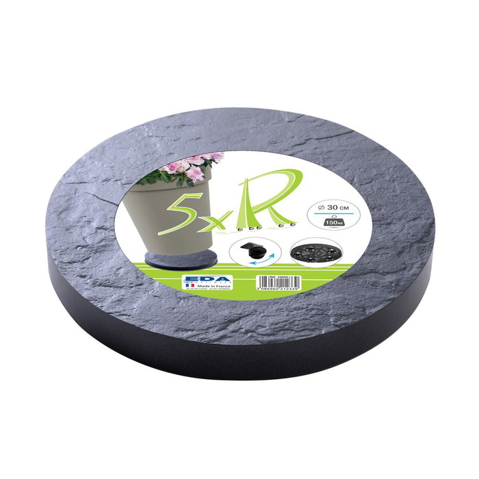 Eda Soporte de Rollete Ø 30 cm - Slate Gray