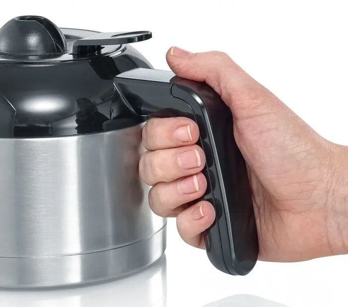 Severin KA 4835 Cafetera con jarra de acero inoxidable, 1000 W, 8 tazas, apagado automático Severin KA 4835 Cafetera con jarra de acero inoxidable, 1000 W, 8 tazas, apagado automático