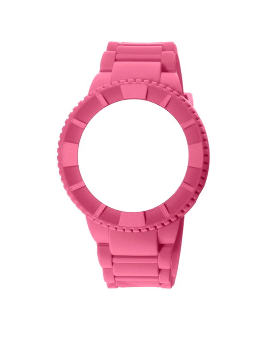 Watxandco Correa de Silicona Rosa 46mm Watxandco Correa de Silicona Rosa 46mm