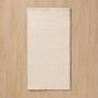 Ixia Alfombra Beige de Poliéster 80 x 2,70 x 150 cm