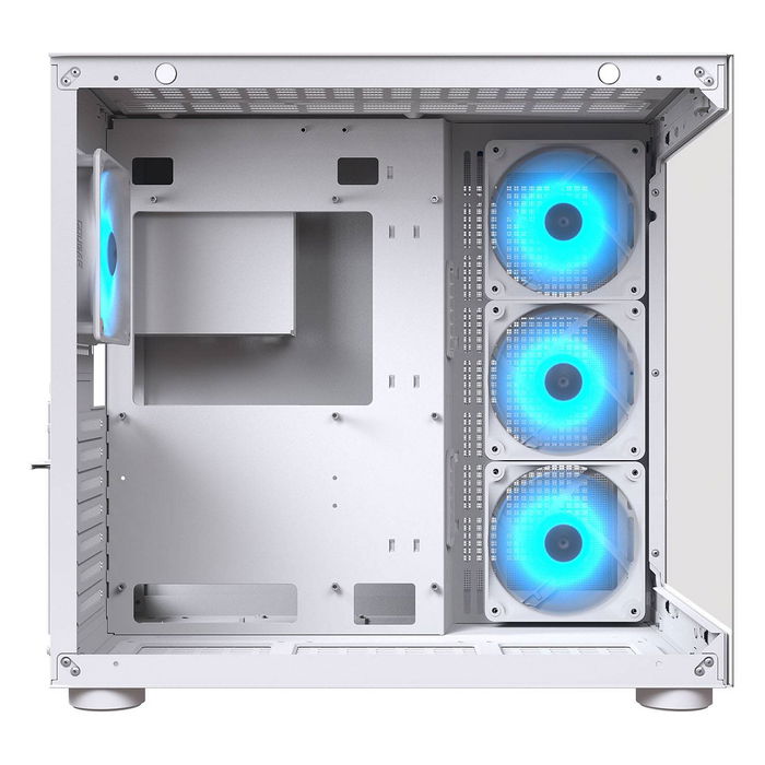 Cougar FV150 ARGB Midi Tower PC Blanco ATX Micro ATX Mini-ITX Juego con Iluminación ARGB