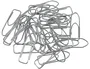 Q-connect Clips galvanizados n º4 50 mm, caja de 100 unidades