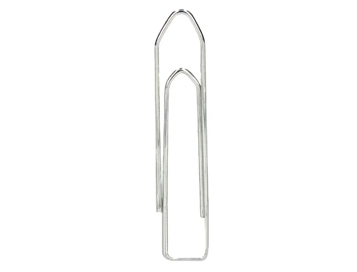 Q-connect Clips galvanizados n º4 50 mm, caja de 100 unidades