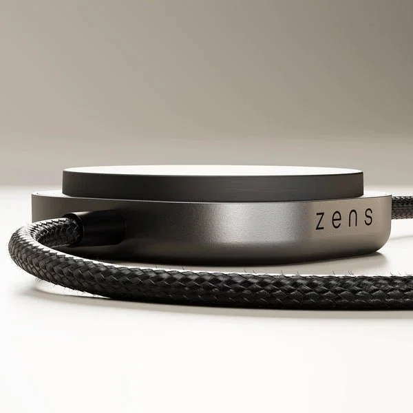 ZENS USB C-C Pro 2 Cable USB C Negro, Conector Doble USB-C, USB PD 240W, Carga Rápida, Certificado Qi2 - 1 Unidad