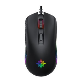 Inca IMG-GT14 Ratón Gaming 3600 DPI RGB 7 Botones USB Negro