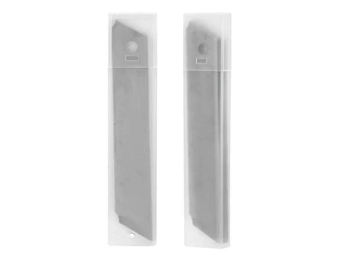 Q-connect Repuesto Cúter Cuchilla Ancha 18 mm para Modelos KF10632/KF10635/KF10937/KF10634 Blister 12 Unidades