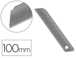 Q-connect Repuesto Cúter Cuchilla Ancha 18 mm para Modelos KF10632/KF10635/KF10937/KF10634 Blister 12 Unidades