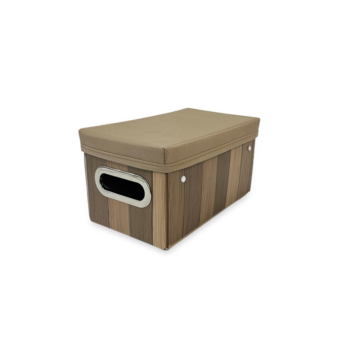 Inde Caja Multiusos Cartón T/TNT 24 x 14 x 12.5 cm Confortime - Dimensiones: 26.7 x 17.6 x 4.2 cm (24 Unidades)