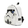 Loungefly Mochila Star Wars Stormtrooper Lenticular con Hans Solo, Chewbacca y Princesa Leia - Producto Oficial