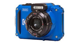 Kodak PIXPRO WPZ2 - Cámara Compacta Digital 16.76 MP Waterproof Resistente al Agua, Azul, 4x Zoom Óptico, WiFi, Grabación Full HD 1080p