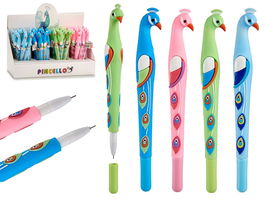 Pincello Bolígrafo Pavo Real Surtido 16 x 2 x 1.5 cm (Set de 96)