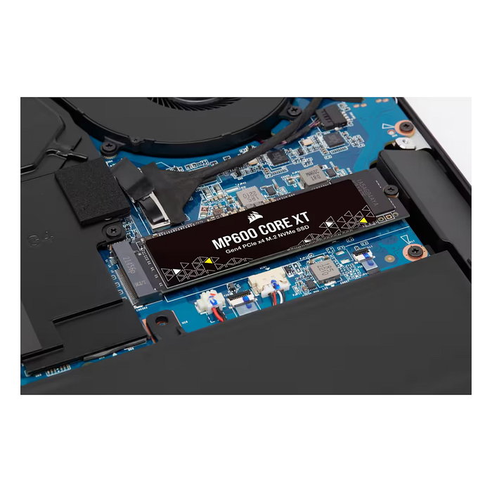 Corsair MP600 CORE XT SSD 4TB M.2 PCIe 4.0 NVMe - Velocidades de Lectura 5000 MB/s y Escritura 4400 MB/s - Memoria QLC 3D NAND - Factor de Forma 2280