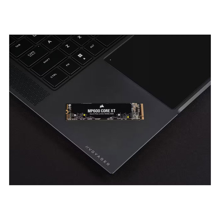 Corsair MP600 CORE XT SSD 4TB M.2 PCIe 4.0 NVMe - Velocidades de Lectura 5000 MB/s y Escritura 4400 MB/s - Memoria QLC 3D NAND - Factor de Forma 2280
