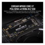 Corsair MP600 CORE XT SSD 4TB M.2 PCIe 4.0 NVMe - Velocidades de Lectura 5000 MB/s y Escritura 4400 MB/s - Memoria QLC 3D NAND - Factor de Forma 2280