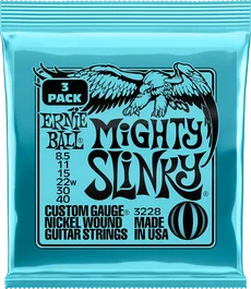 Ernie Ball Juego de Cuerdas Eléctrica Slinky Mighty 8.5-40 Tripack (3)