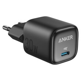 Anker A2698G11 Cargador Compacto GaN de 30W, 1x USB-C, Negro
