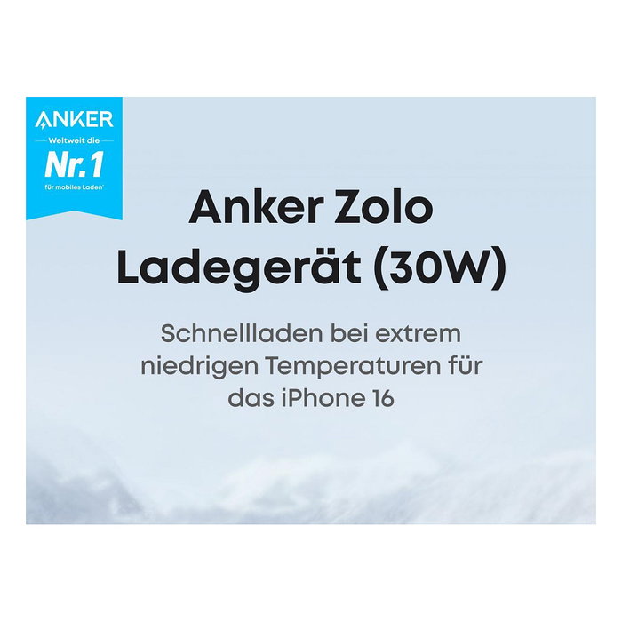 Anker A2698G11 Cargador Compacto GaN de 30W, 1x USB-C, Negro