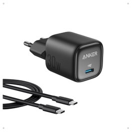 Anker Cargador GaN 30 W USB-C Negro A2698G11