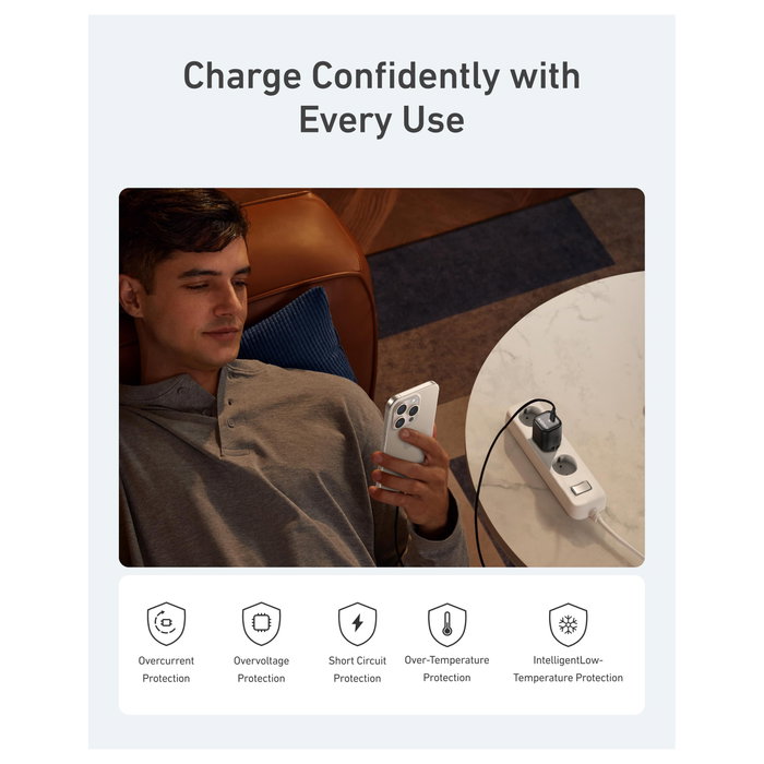 Anker Cargador GaN 30 W USB-C Negro A2698G11